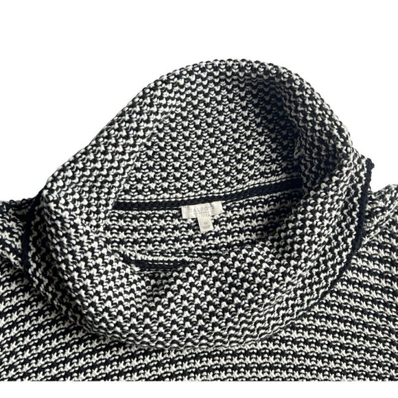Talbots Women's Pullover Long Sleeve Cowl Neck Turtleneck Sweater, 1X - Picture 4 of 11